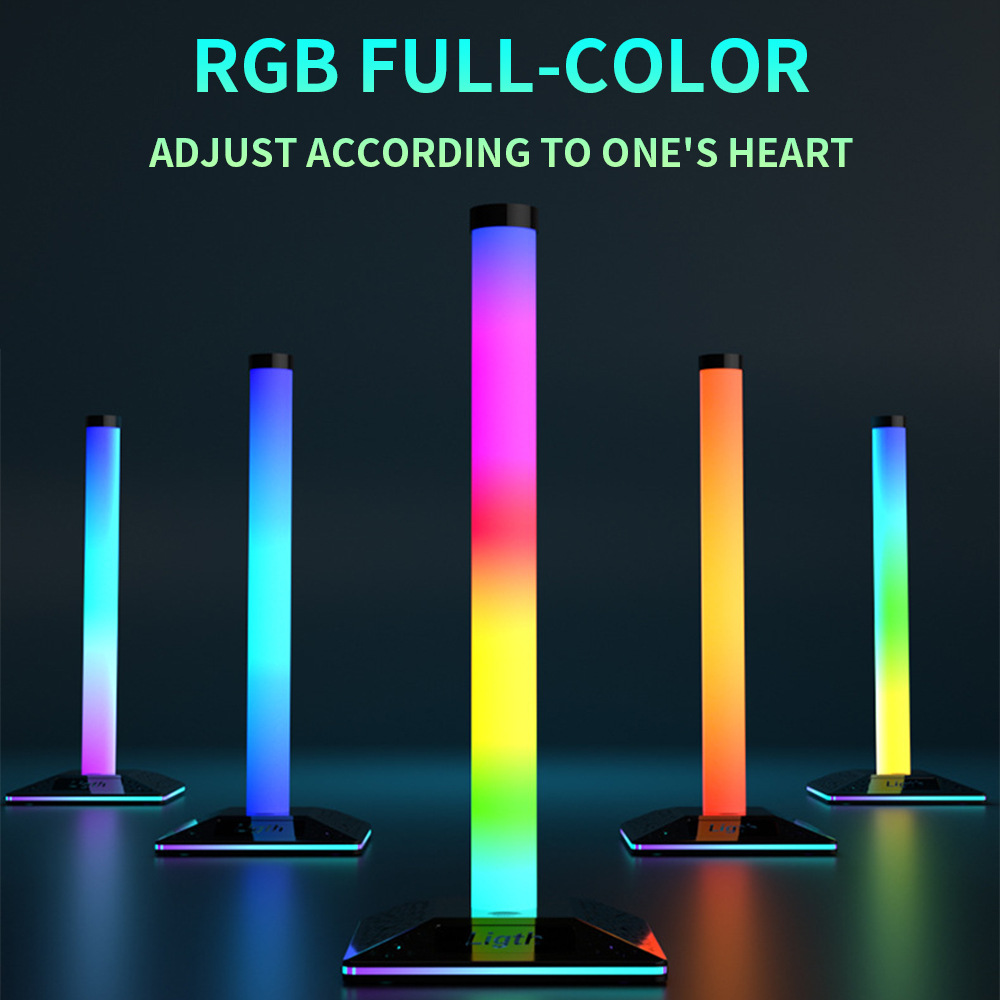 Wiscolor TUYA RGB LED Floor Lamp Modern Corner Light,with Music Sync,Support Alexa/Google Home,for Gaming&Living Room