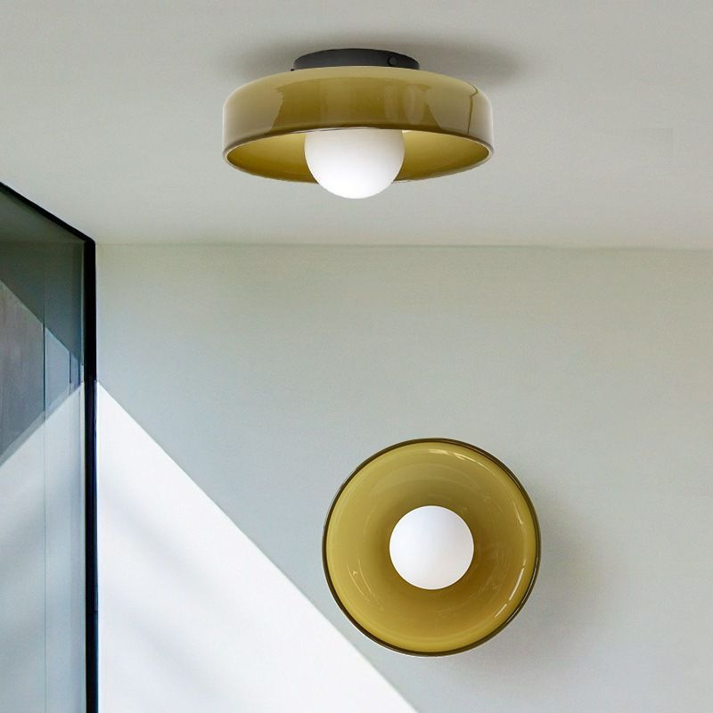 Nordic Glass G9 LED Wall Lamp Single Head Sconce for Entryway Hallway Aisle Balcony Living Room Bedroom Indoor Lighting Fixture