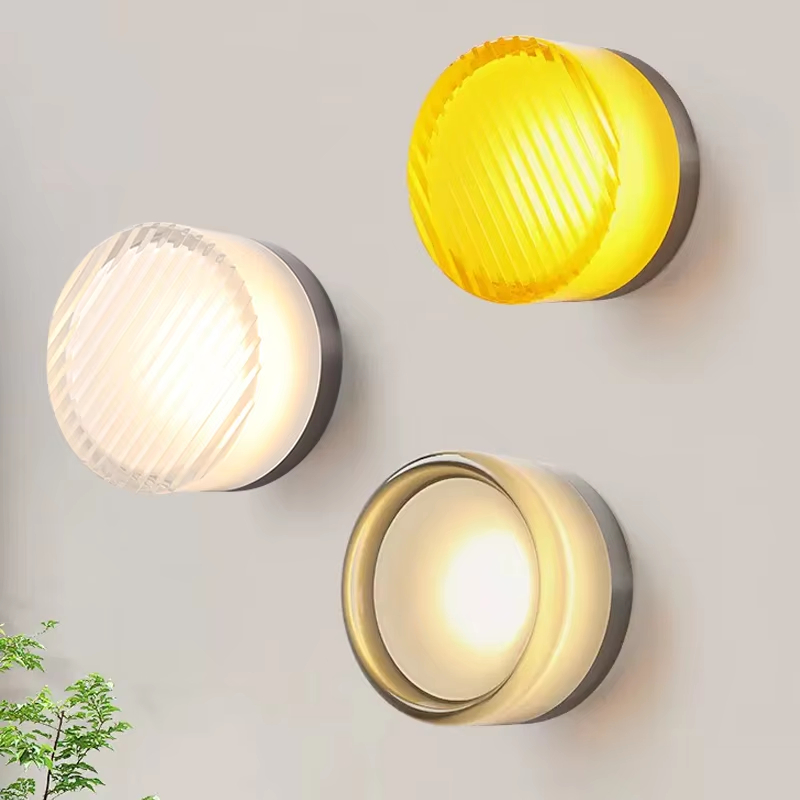 Nordic Led Wall Sconce Acrylic Minimalist Light for Bedroom Headboard Entrance Corridor Indoor Atmosphere Wall Lighting