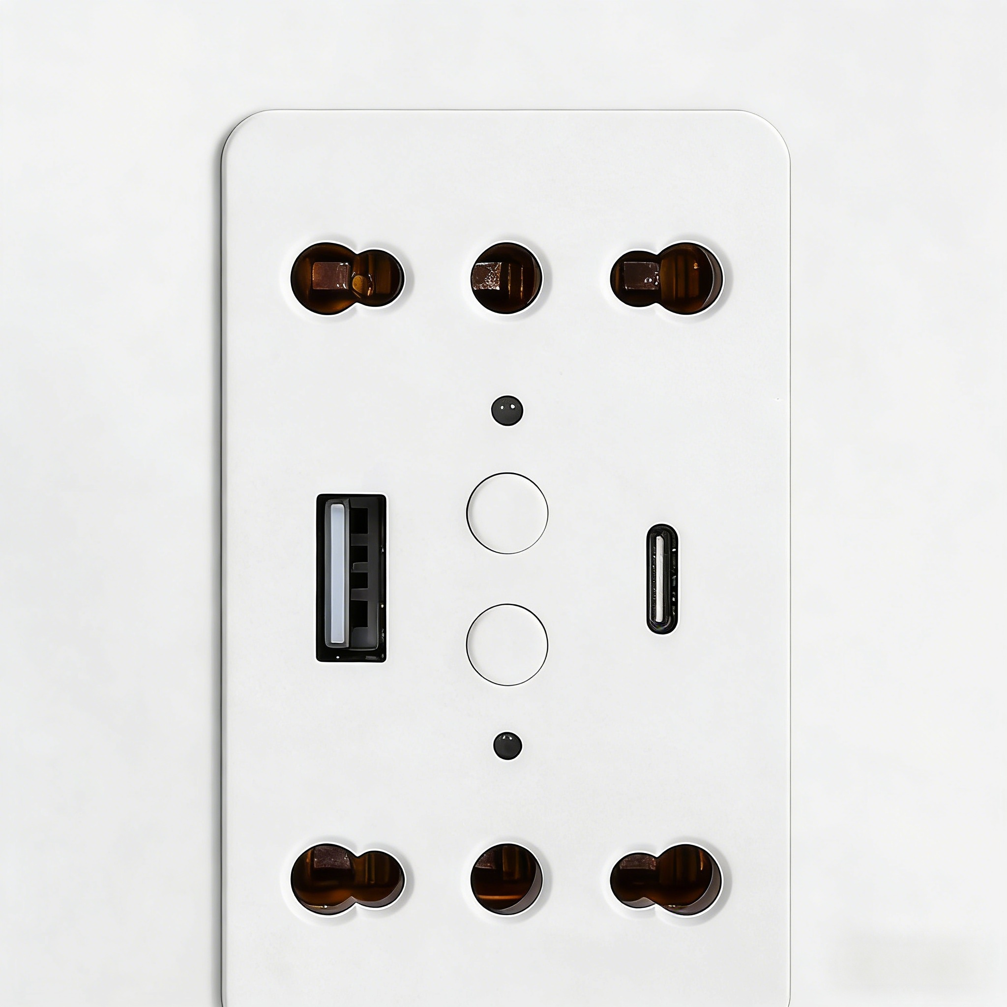 Smart Wifi Wall Socket Pd20W App Remote for Us Home Hotel Office Bedroom Multi Port Usb C Ac Outlet Smart Power Station
