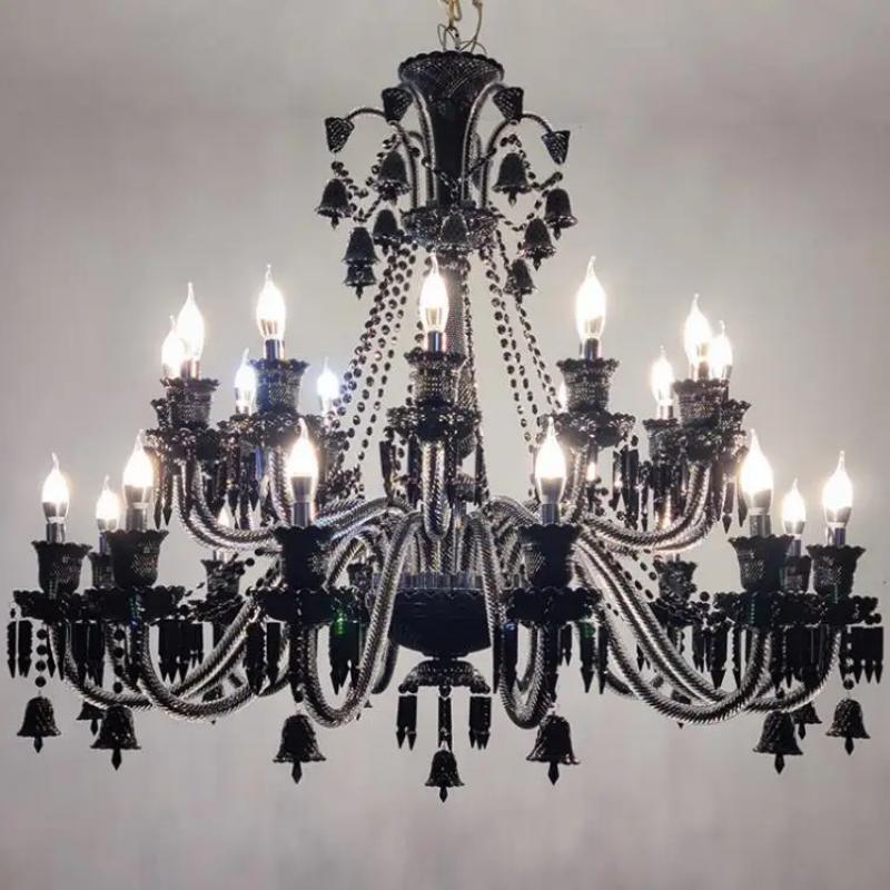 European Crystal Pendant Lamp Creative Art Lighting for Cafe Lounge KTV Hotel Wedding Dress Shop Unique Indoor Atmosphere Light