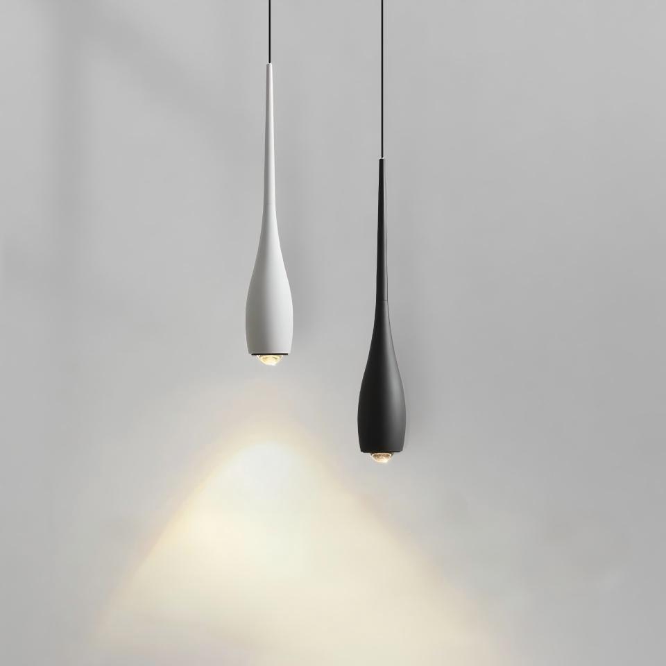 Aluminum LED Pendant Light 6W Adjustable Height Touch Switch Modern Minimalist Creative Design Chandelier Bedroom Bedside