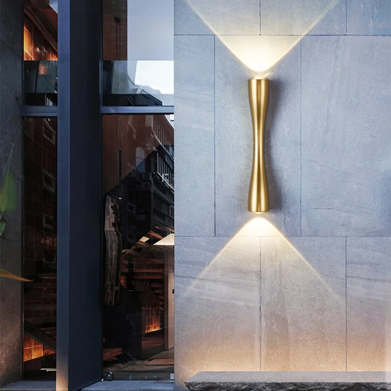 LED Aluminum Wall Lamp Modern Style IP65 Waterproof Outdoor & Indoor Bedroom 6W Bedside Light