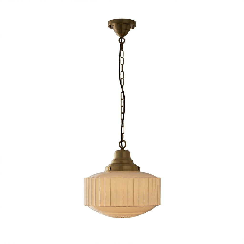 Vintage Oval Steel Glass Ceiling Light with E26 Bulb Base for Hotel Rooms 220V Compatible