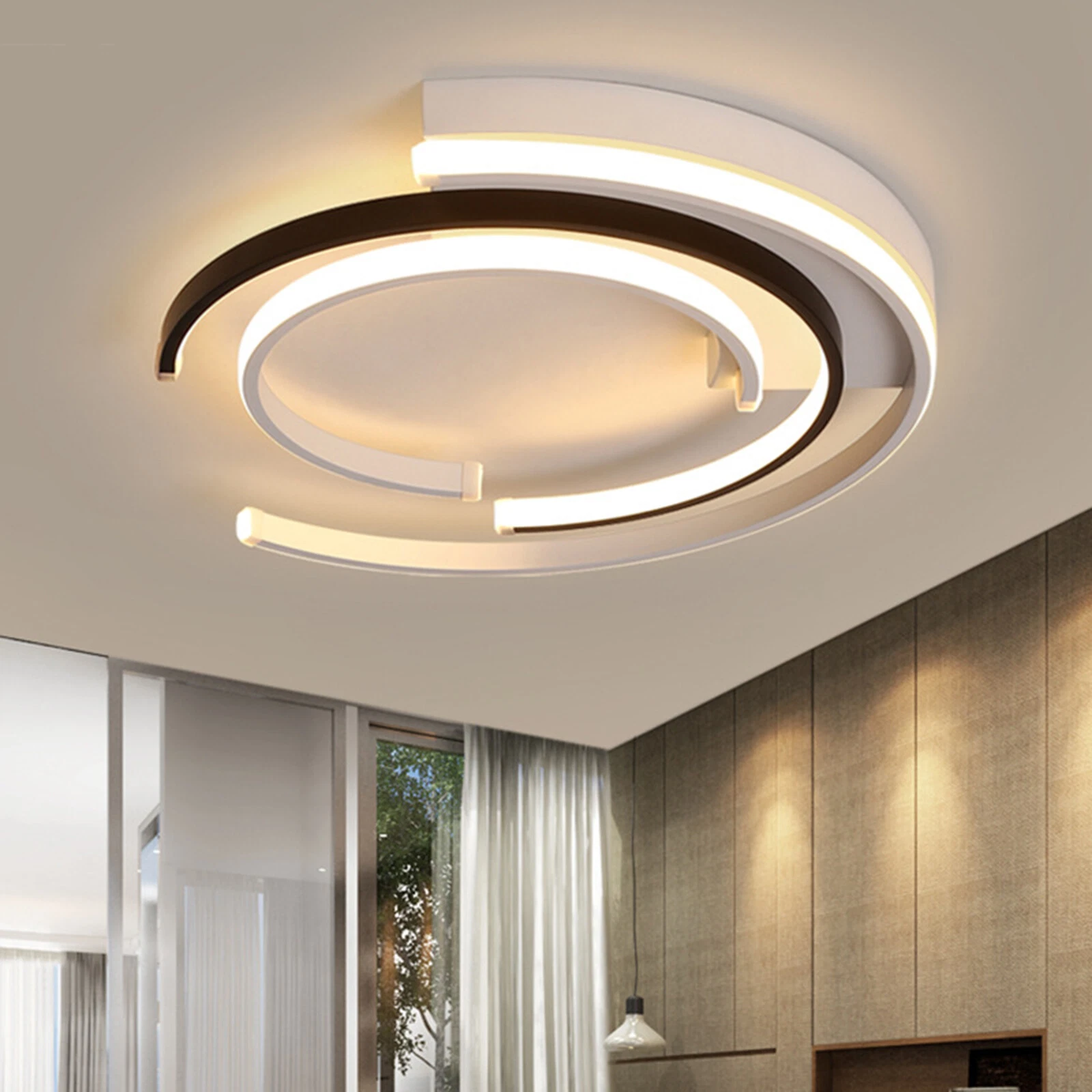 Modern Acrylic Chandelier Ceiling Light Fixture Dining Living Room Pendant Lamp