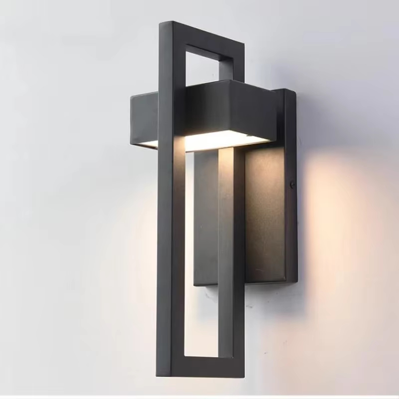 New Hot IP65 Waterproof Outdoor Neon Bulbs Durable Thick Aluminum Wall-Mounted 120 Beam Angle AC Power Supply Garden Lighting