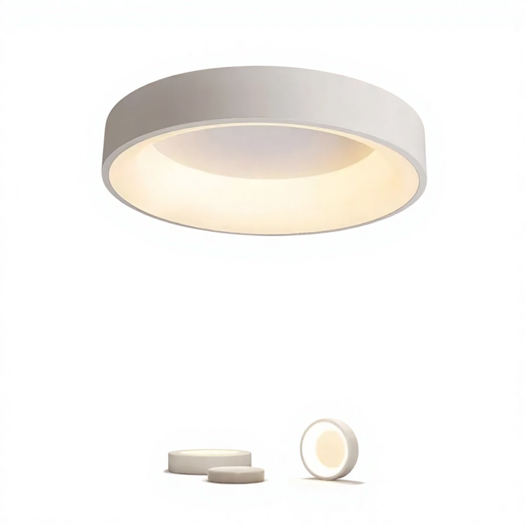 Nordic Metal Ceiling Light Modern LED Lamps Remote Control for Living Room Bedroom Study Restaurant Home Indoor Decor Lighting