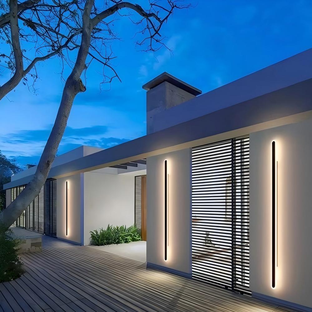 Modern LED Outdoor Wall Light IP65 Waterproof Exterior Lighting for Garden Villa Porch Courtyard Home Wall Mounted Fixture Decor