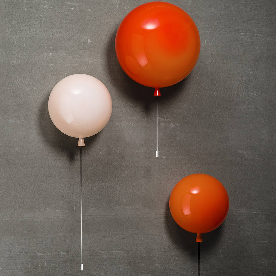 Modern Colorful Balloon Acrylic Wall Lamp Kid's Wall Sconces