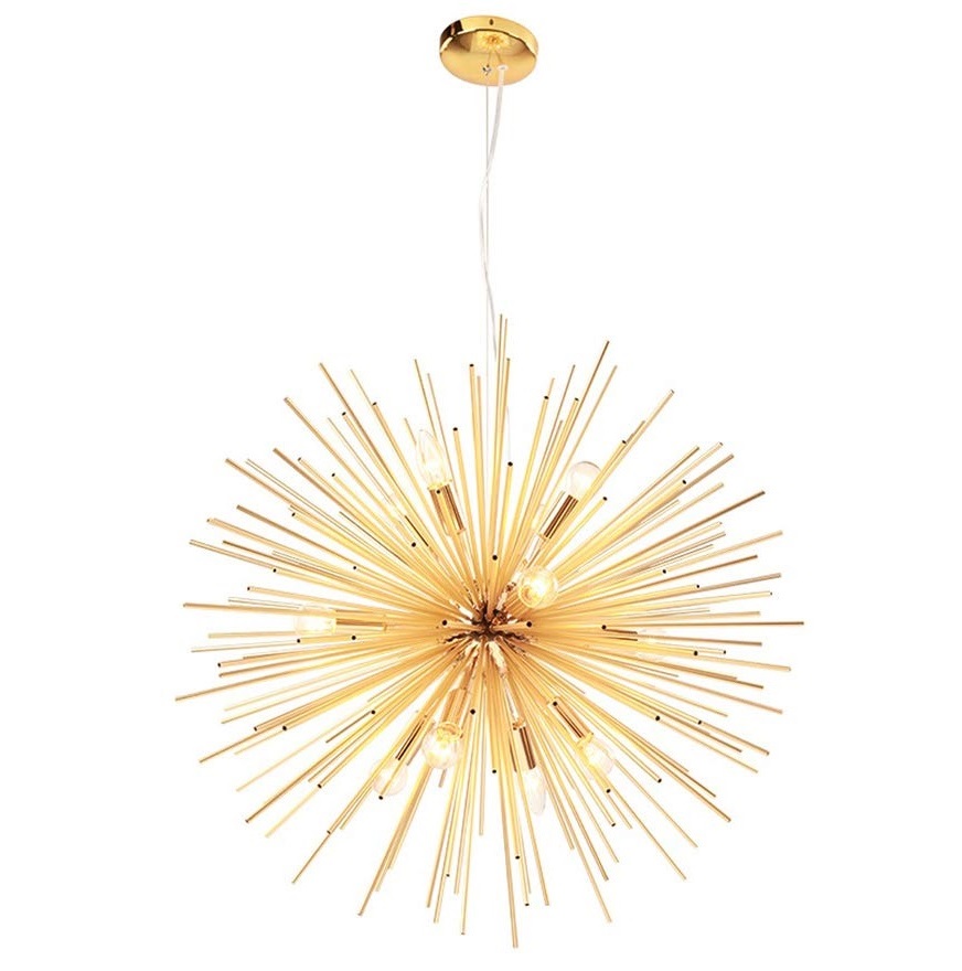 8 Lights Sputnik Chandelier Mid-Century Pendant Light